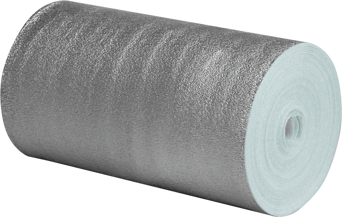 Foil-faced roll insulation