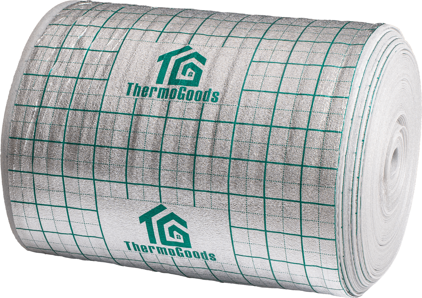 Lavsan-faced roll insulation