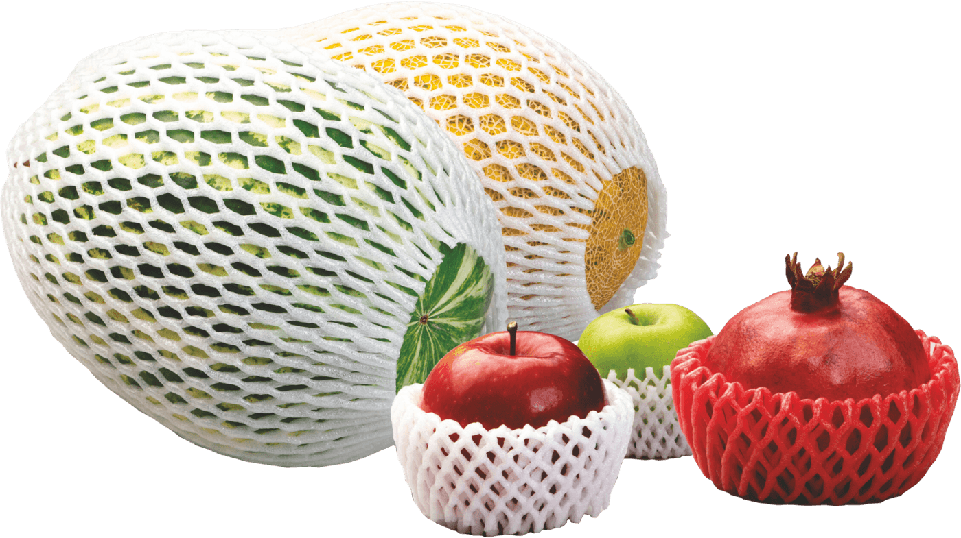 Net packaging for fruit